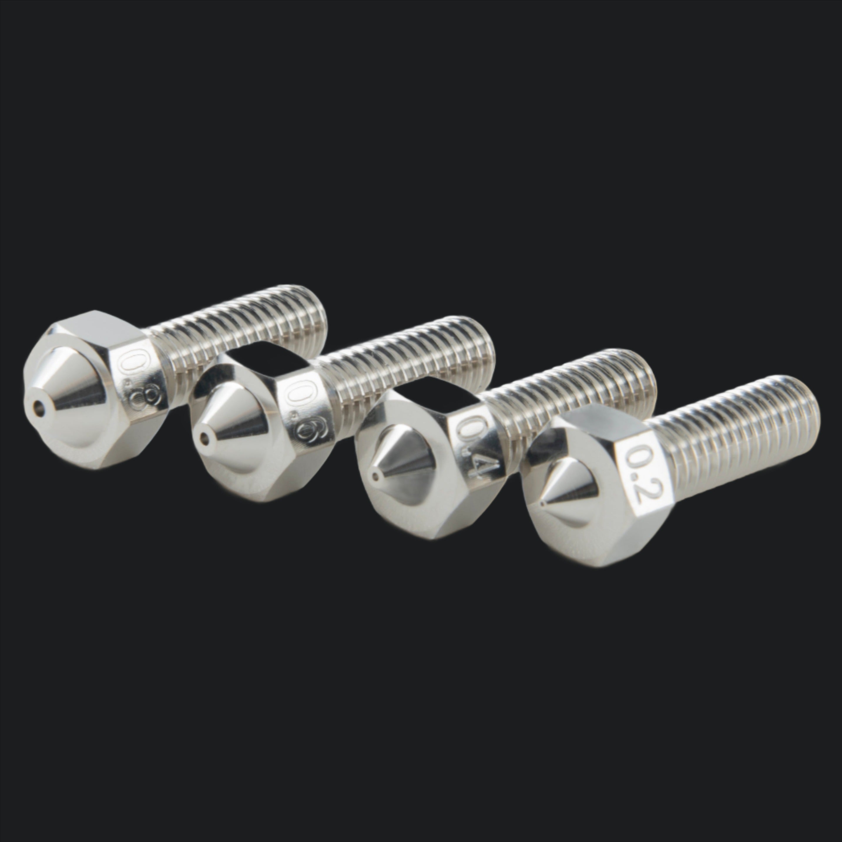DropEffect XG M4 Thread Plated Copper Nozzle – PD3D Manufacturing LLC