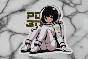 PD3D Waifu Sticker